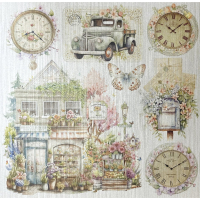 Ciao Bella Flower Shop 6x6 Inch Deluxe Paper Pearl (5pcs) (CBDQ011)